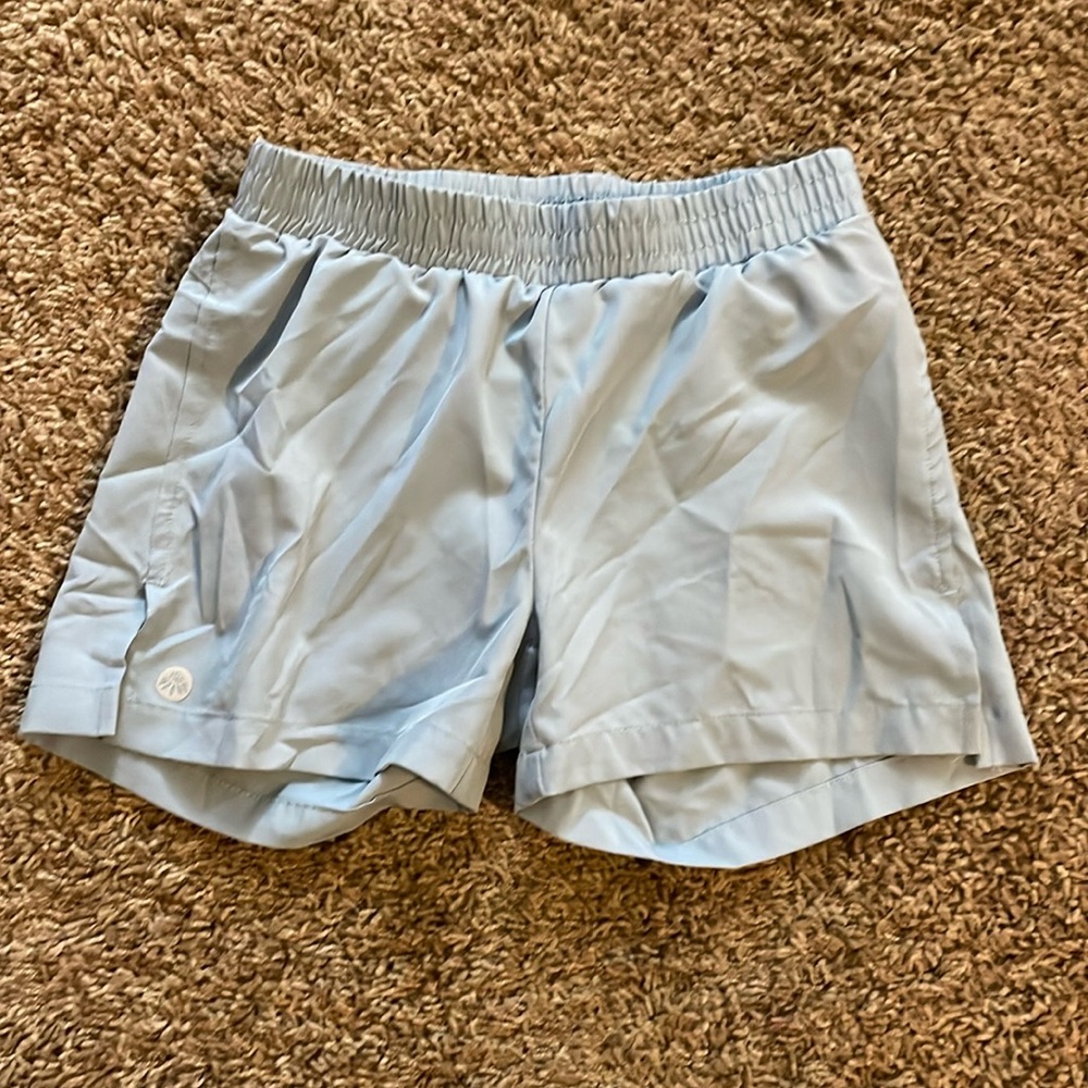 Senita girls shorts size large (10/12) with built in liner